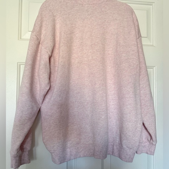 PINK Victoria's Secret Campus Fleece Oversized Crew Sweatshirt - Picture 5 of 8